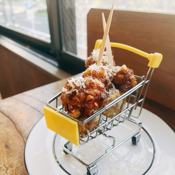 ゴールドラッシュのチーズフリット