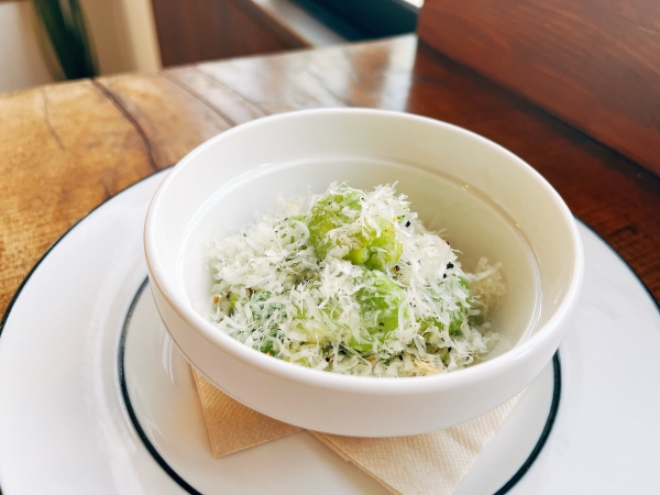 国産そら豆のチーズ&ペッパー
