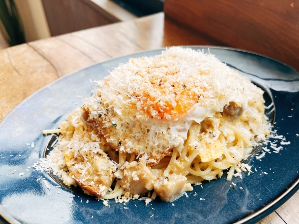 ポルチーニ入りトスカーナ風貧乏人??のパスタ