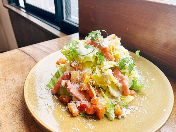 春キャベツのシーザーサラダ